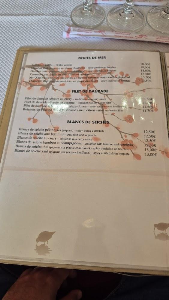Le Saïgon - Menu Image 2