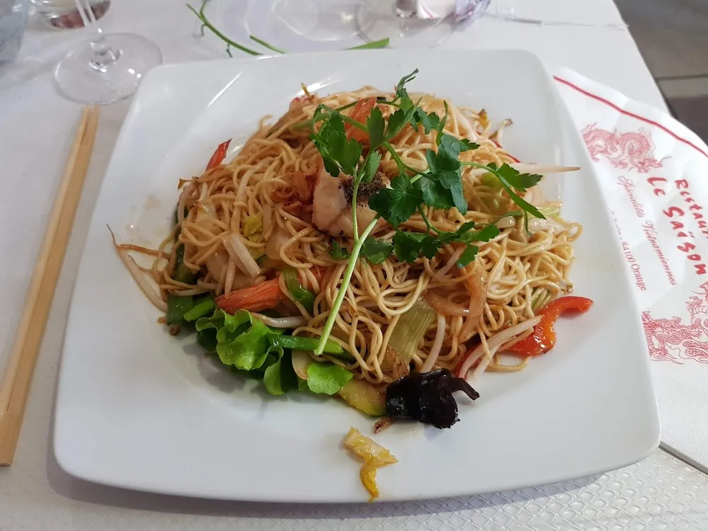 Nouilles Au Crevettes